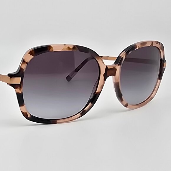 Michael Kors MK2024 Adrianna II Pink Tortoise Frame Grey Gradient Len Sunglasses - Picture 7 of 15